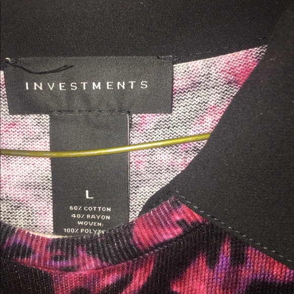 NWT! Investments Sweater! - Picture 5 of 5